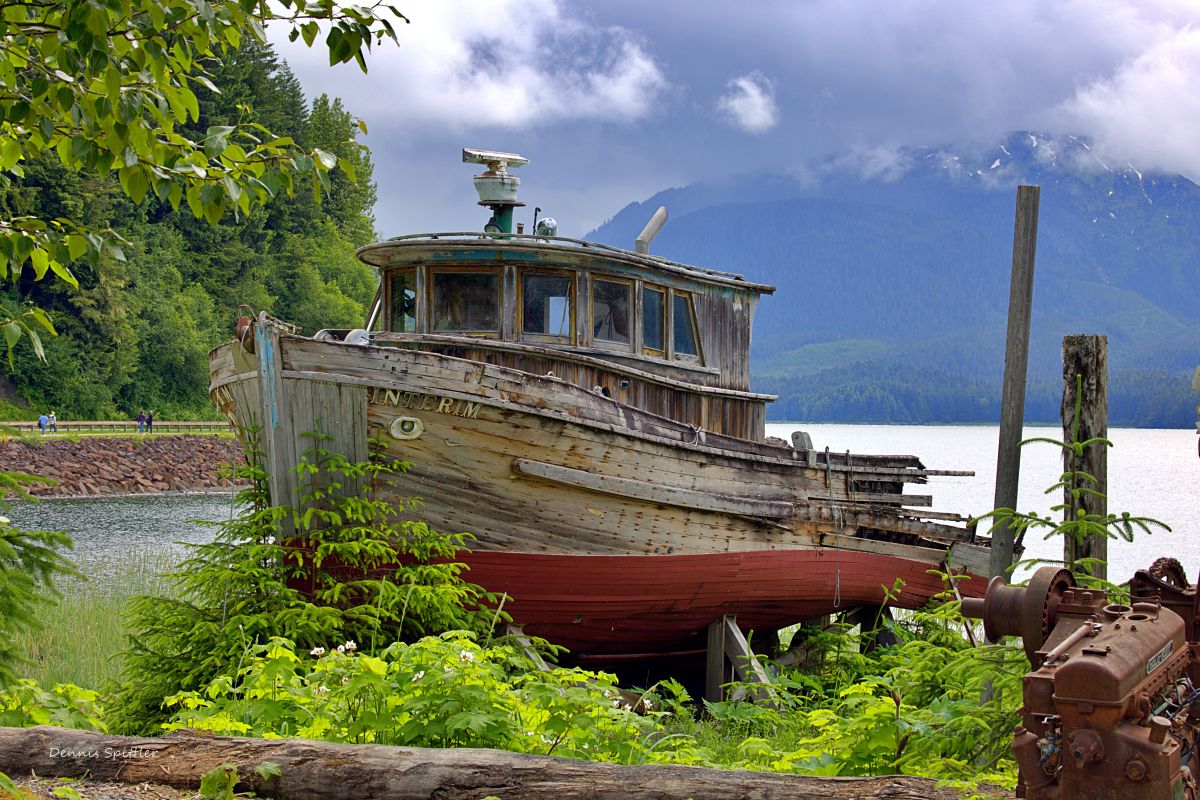 "The Interim" — Abandoned Vessel | Alaska Wilderness Fine Art Photography Print