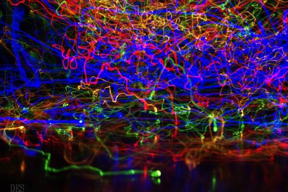 Electric Storm — Abstract Light & Color Fine Art Photography Print