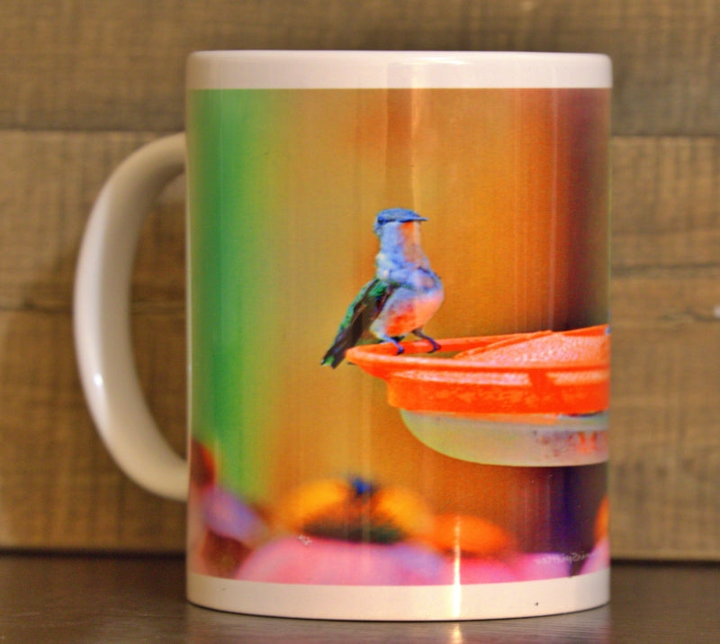 USA Flag Coffee Mug - 11oz Patriotic American Design