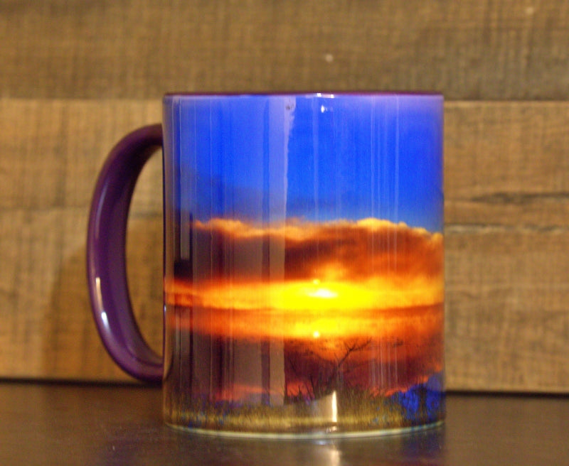 USA Flag Coffee Mug - 11oz Patriotic American Design