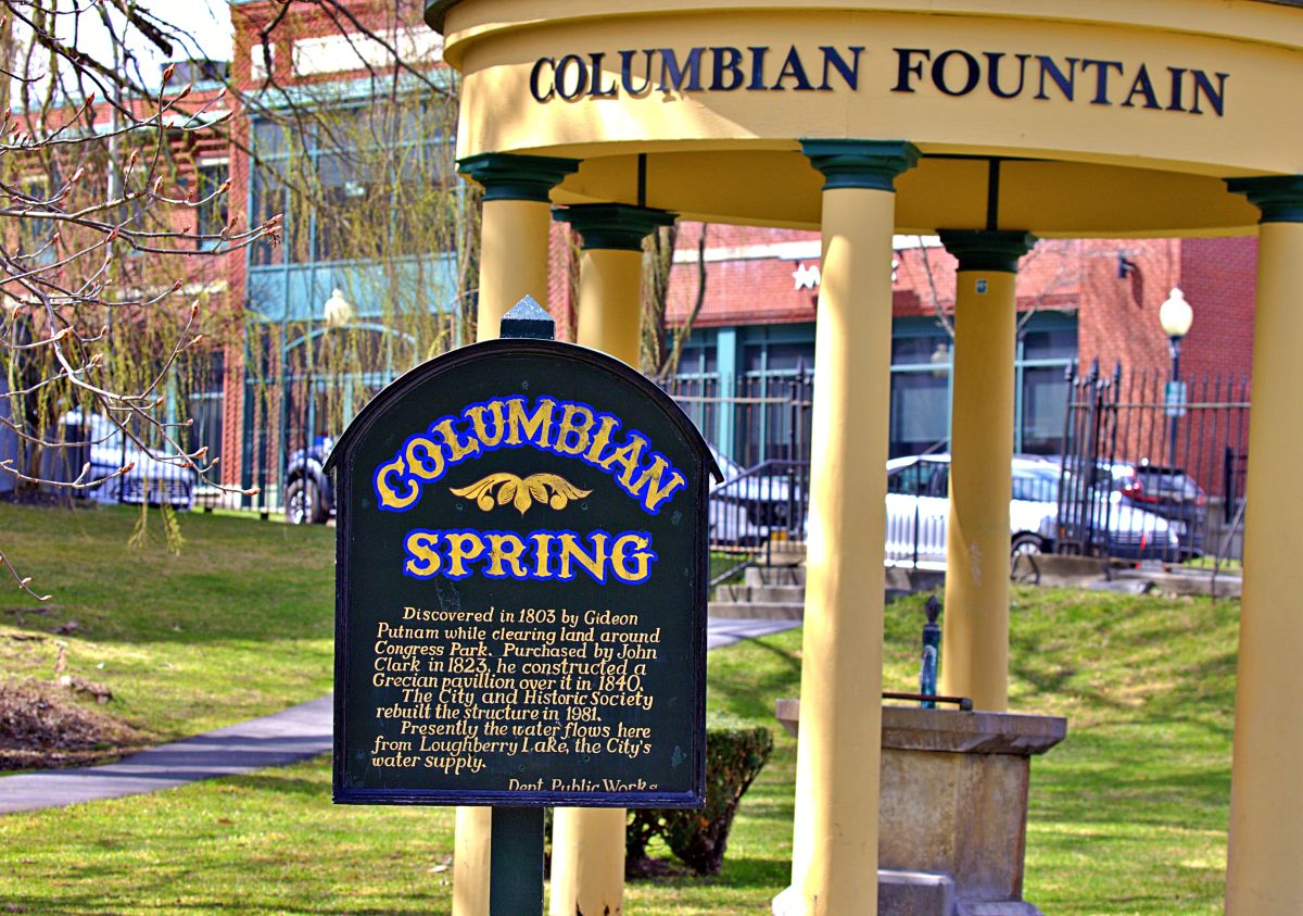 The Columbian Spring — Congress Park | Saratoga Springs NY | Fine Art Photography Print