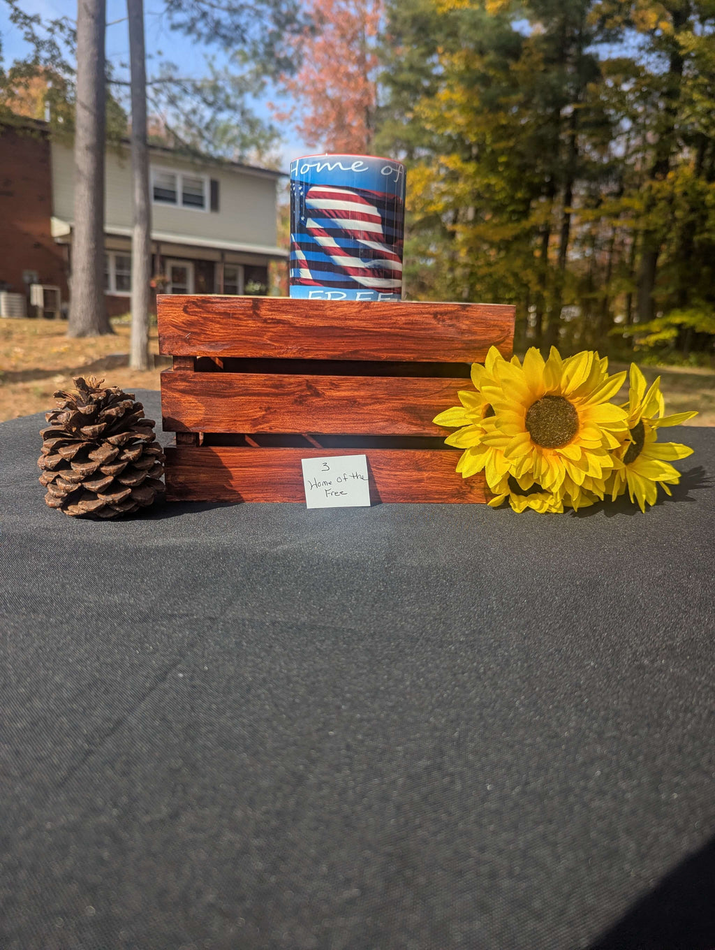 USA Flag Coffee Mug - 11oz Patriotic American Design